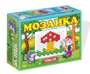 Мозаика сотовая 1 (коробка), производитель Стеллар, ISBN 460-7-03827-071-7№ 1