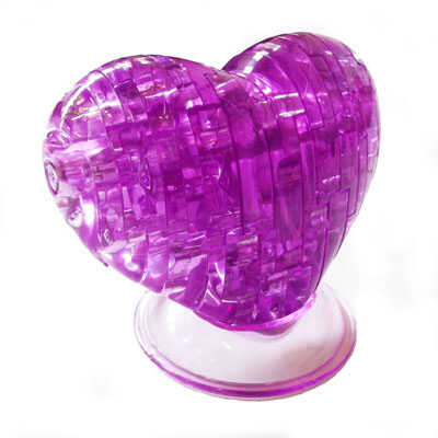 3D Crystal Puzzle Сердце L, производитель CreativeStudio (Креатив Студио), ISBN 469-0-62600-068-1№ 2