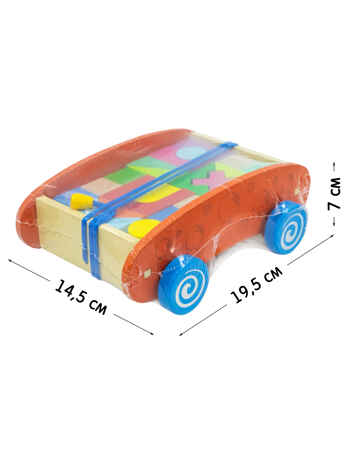 Каталка-конструктор, арт. КК03, производитель Алатойс, ISBN 466-0-18175-183-0№ 6