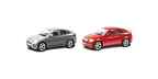 Автодрайв Машина 1:43 BMW X6, глянц., серая, красная, арт. И-1198, производитель Рыжий кот, ISBN 466-5-29541-198-4, № 1