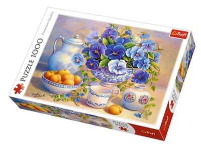 Пазлы &quot;Трефл&quot; 1000эл. Букет фиалок, арт.10466, производитель Trefl (Трефл), ISBN 590-0-51110-466-0№ 1