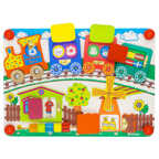 Бизиборд Вагончики, арт. ББ103, производитель Алатойс, ISBN 467-0-00685-258-1, № 1