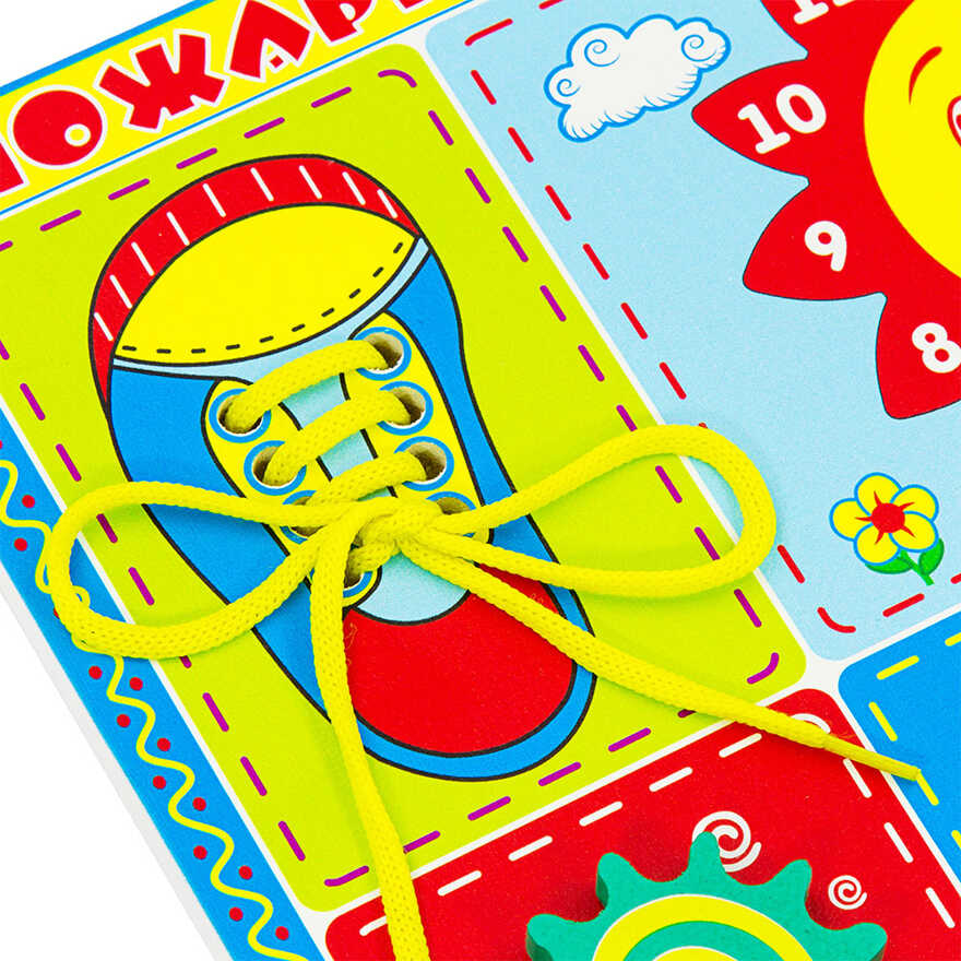 Бизиборд Пожарная команда, арт. ББ108, производитель Алатойс, ISBN 467-0-00685-369-4, № 4