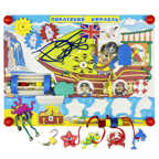 Бизиборд Пиратский корабль, арт. ББ109, производитель Алатойс, ISBN 467-0-00685-315-1, № 2