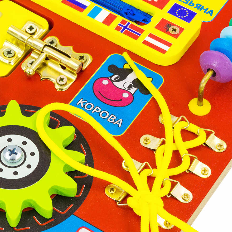 Бизиборд Автобус, арт. ББ119, производитель Алатойс, ISBN 467-0-00685-340-3, № 6