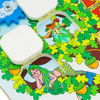 Бизиборд Лукоморье, арт. ББ212, производитель Алатойс, ISBN 467-0-00685-357-1№ 2