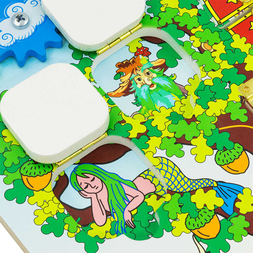 Бизиборд Лукоморье, арт. ББ212, производитель Алатойс, ISBN 467-0-00685-357-1, № 2