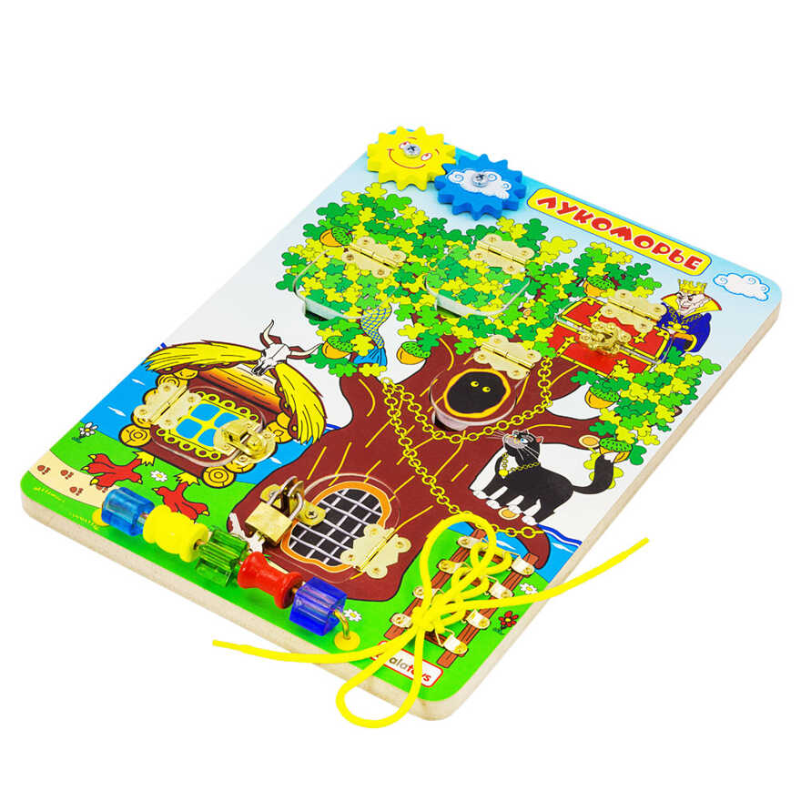 Бизиборд Лукоморье, арт. ББ212, производитель Алатойс, ISBN 467-0-00685-357-1, № 11