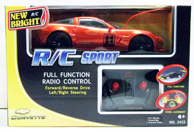 Игрушка Р/У Машина Corvette 1:24, производитель New Bright, ISBN 200-0-54190-812-2, № 1