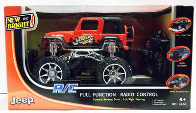 Игрушка Р/У Машина WRANGLER 1:24, производитель Mighty Wheels, ISBN 200-0-54190-813-9№ 1