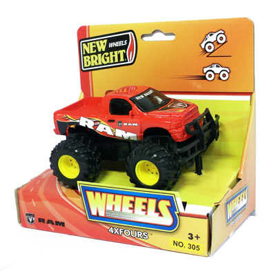 Игрушка Ручное У. Машина Dodge RAM 1:43, производитель New Bright, ISBN 200-0-54190-824-5№ 1