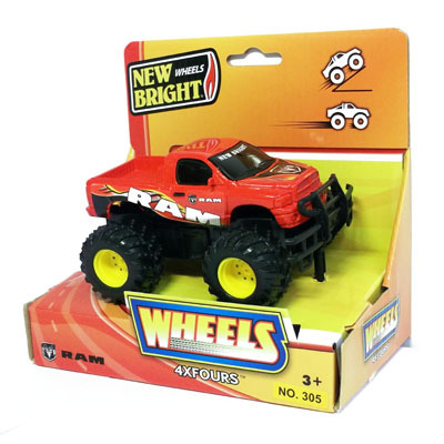Игрушка Ручное У. Машина Dodge RAM 1:43, производитель New Bright, ISBN 200-0-54190-824-5, № 1