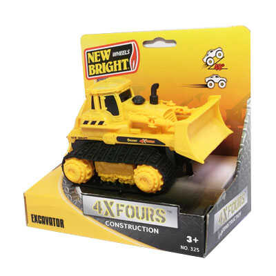Игрушка Ручное У. Dozer 1:43, производитель New Bright, ISBN 200-0-54190-825-2№ 1