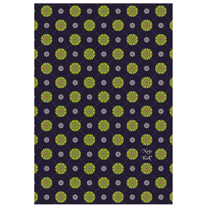 Бизнес-блокнот А5 80 л. Изящный узор 7БЦ, арт. ЕТИ58096, производитель ФАРМ, ISBN 460-6-08628-255-0, № 1