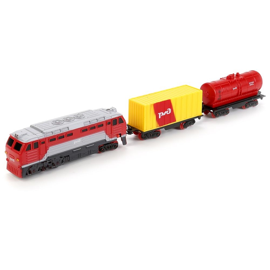 Железная дорога РЖД Товарный поезд, арт. B806137-R3, производитель Симбат, ISBN 469-0-59011-049-2, № 3