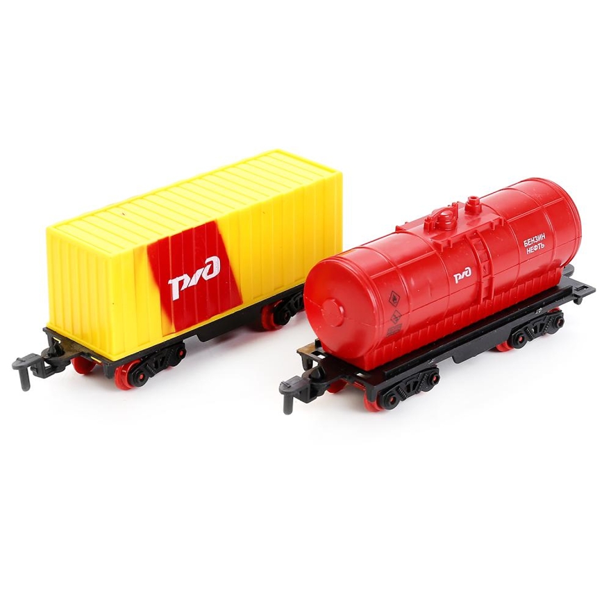 Железная дорога РЖД Товарный поезд, арт. B806137-R3, производитель Симбат, ISBN 469-0-59011-049-2, № 4