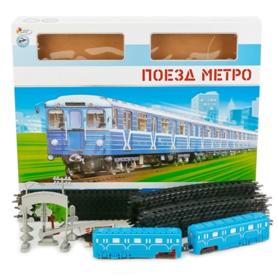 Железная дорога Метро, арт. B806137-R11, производитель Симбат, ISBN 469-0-59012-600-4№ 1