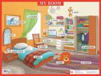 Моя комната. My room. Наглядное пособие на английском языке, производитель Айрис-пресс , ISBN 978-5-81123-872-9, № 1