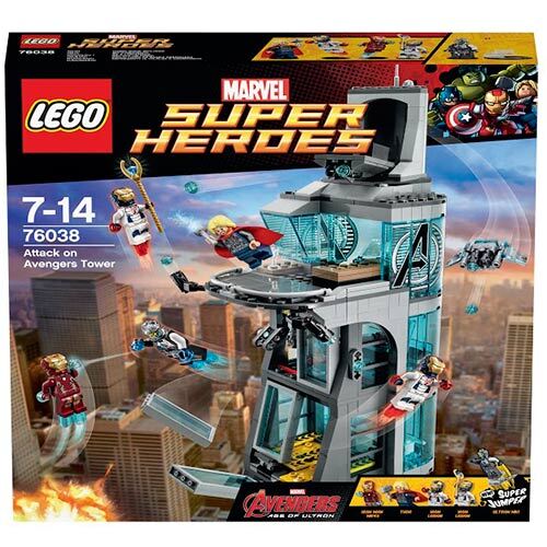 LEGO Super Heroes 76038 Нападение на башню Мстителей, производитель LEGO (ЛЕГО), ISBN 570-2-01535-724-1, № 1