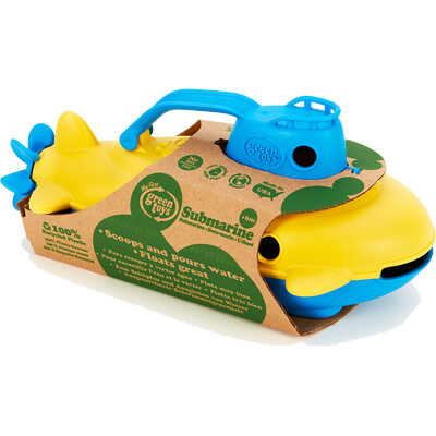 Green Toys. Подводная лодка желтая., производитель Green Toys, ISBN 81-6-40901-033-1№ 1