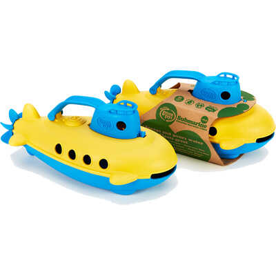 Green Toys. Подводная лодка желтая., производитель Green Toys, ISBN 81-6-40901-033-1№ 2