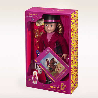 Og Dolls. Кукла делюкс 46 см (Лили Анна и &quot;Приключения на конюшнях Шелби&quot;), производитель OG Dolls, ISBN 06-2-24325-027-7№ 1