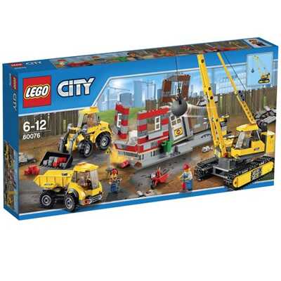 LEGO City 60076 Снос старого здания, производитель LEGO (ЛЕГО), ISBN 570-2-01535-017-4№ 1