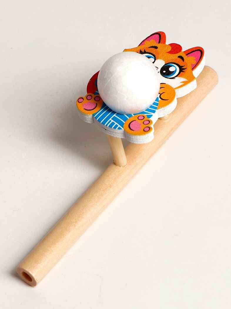 Игрушка-тренажер для дыхания Котик, арт. 5459716, производитель Лесная мастерская, ISBN 290-0-05459-716-8, № 7