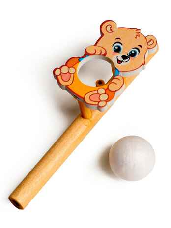 Игрушка-тренажер для дыхания Мишутка, арт. 5459717, производитель Лесная мастерская, ISBN 290-0-05459-717-5№ 4