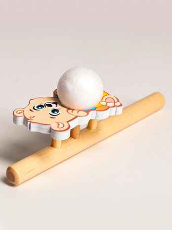 Игрушка-тренажер для дыхания Мишутка, арт. 5459717, производитель Лесная мастерская, ISBN 290-0-05459-717-5№ 5