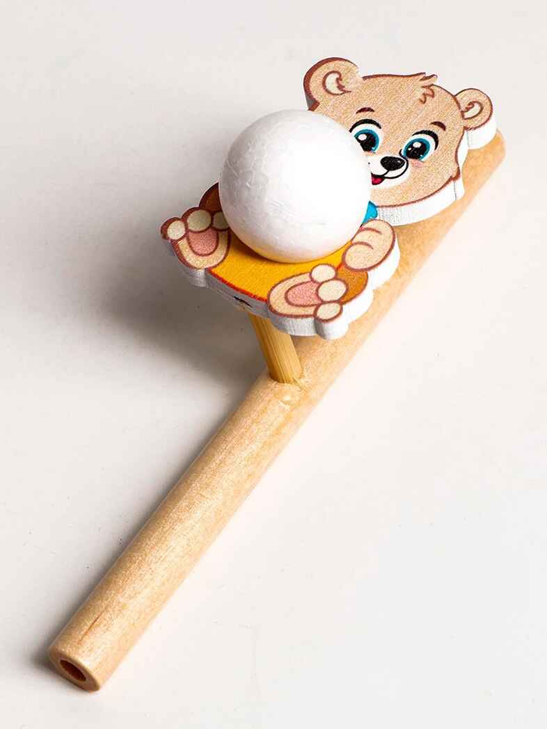 Игрушка-тренажер для дыхания Мишутка, арт. 5459717, производитель Лесная мастерская, ISBN 290-0-05459-717-5, № 6