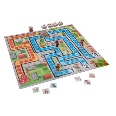 Обучающая настольная игра БОРЬБА С ОГНЕМ , арт. ВВ3443, производитель Bondibon (Бондибон), ISBN 489-5-13603-393-2№ 5