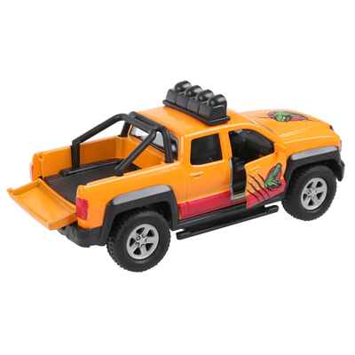 Машина свет-звук Пикап, 13,3 см, инерционная +динозавр 9 см., арт. SB-18-02-S+DINO(WB), производитель Симбат, ISBN 468-0-01371-509-0№ 5