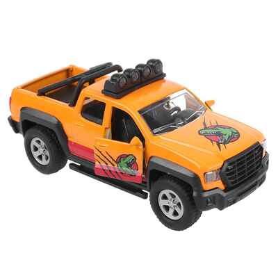 Машина свет-звук Пикап, 13,3 см, инерционная +динозавр 9 см., арт. SB-18-02-S+DINO(WB), производитель Симбат, ISBN 468-0-01371-509-0№ 6