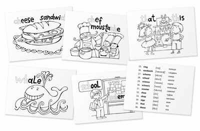 Раскраска-игра (мини). English. Сочетания согласных букв. IQ минираскраски, производитель Айрис-пресс , ISBN 978-5-81126-808-5№ 4
