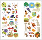 Наши каникулы (Три кота. Веселые наклейки), книжка с наклейками, производитель МОЗАИКА kids , ISBN 978-5-43154-589-4, № 2