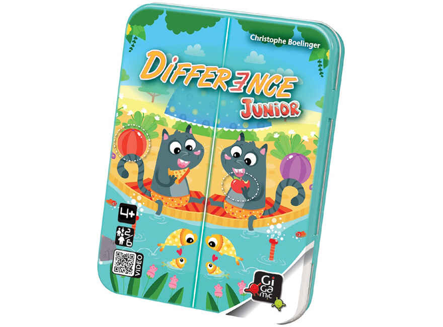 Настольная игра Дифферанс для детей (Difference Junior), арт. БП-00000507, производитель Gigamic (Гигамик), ISBN 342-1-27140-153-7, № 1