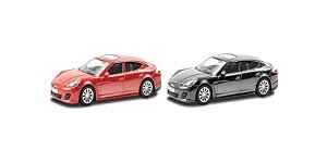 Автодрайв Машина 1:43 Porsche Panamera Turbo, глянц., красная, черная, арт. И-1190, производитель Рыжий кот, ISBN 466-5-29541-190-8№ 1