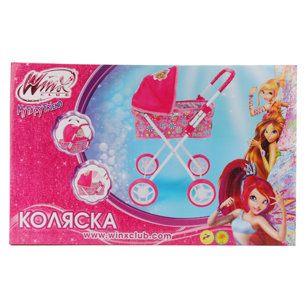 Коляска для кукол Карапуз Winx, арт. 9320-RU, производитель Симбат, ISBN 469-0-59007-015-4, № 1
