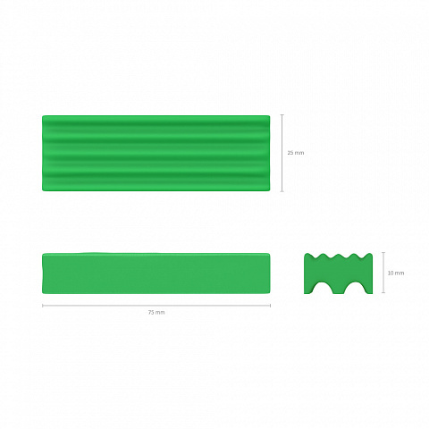 Классический пластилин Neon 6 цветов + 2 белых со стеком, 144г, арт. 53405, производитель ErichKrause® (Эрих Краузе), ISBN 460-2-54253-405-8, № 3