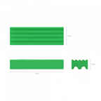 Классический пластилин Neon 6 цветов + 2 белых со стеком, 144г, арт. 53405, производитель ErichKrause® (Эрих Краузе), ISBN 460-2-54253-405-8, № 3