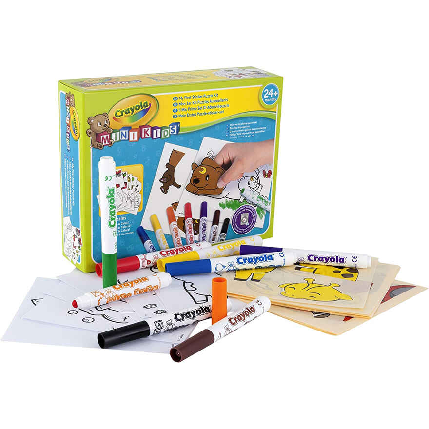 Набор &quot;Мой первый пазл с наклейками&quot;, арт. 81-8113, производитель Crayola, ISBN 007-1-66218-113-0, № 2
