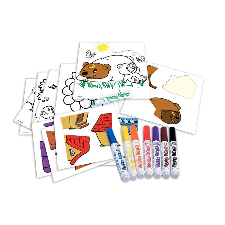 Набор &quot;Мой первый пазл с наклейками&quot;, арт. 81-8113, производитель Crayola, ISBN 007-1-66218-113-0, № 3