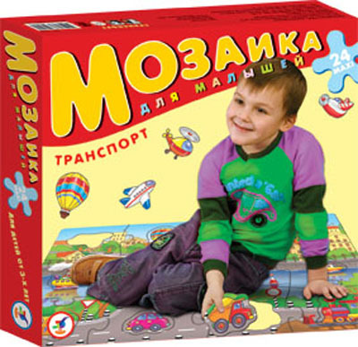 Мозаика для малышей. &quot;Транспорт&quot;, производитель Дрофа-медиа, ISBN 460-7-14735-950-1, № 1