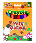 Набор мини-штампов "животные", производитель Crayola, ISBN 501-0-06508-125-3, № 1