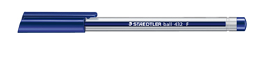 Шариковая ручка Ball, F 0,3мм, цв. синий Staedtler, производитель Staedtler (Стайтлер), ISBN 400-7-81743-202-0, № 1