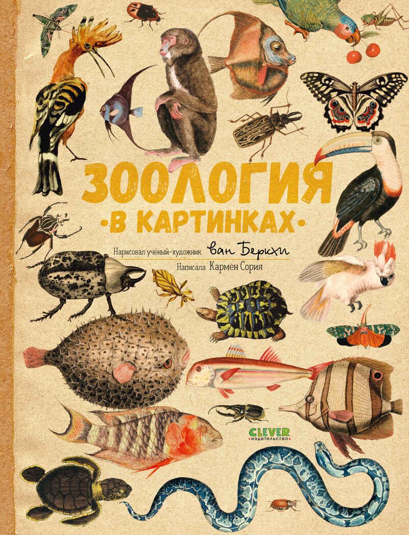 Удивительные энциклопедии. Зоология в картинках 8362, производитель Клевер (Clever) , ISBN 978-5-00154-836-2, № 1