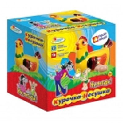 Игрушка Играем вместе Курочка-несушка на батарейках, производитель Симбат, ISBN 462-0-00203-824-3, № 1