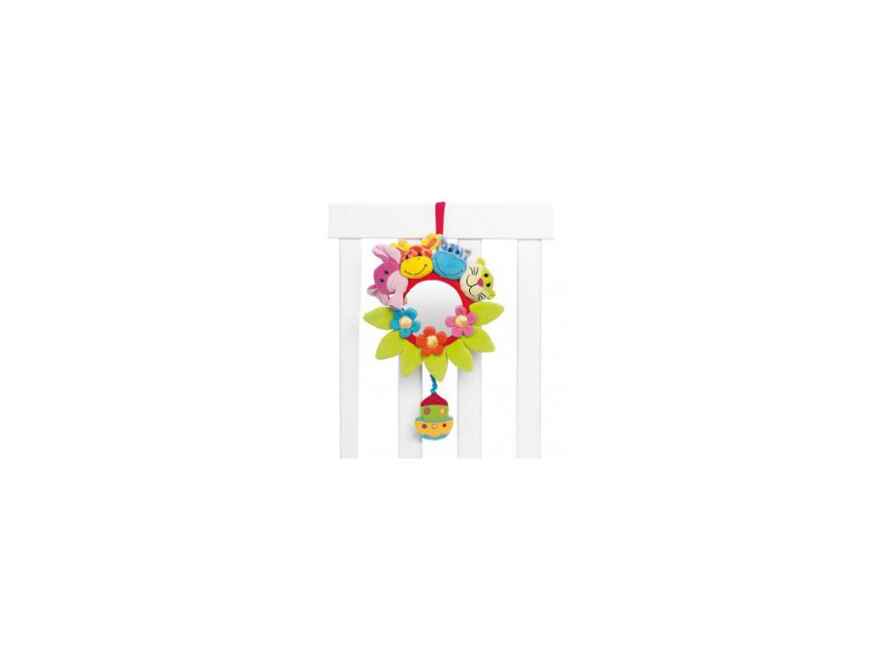 Playgro мягкая игрушка Зеркальце-подвеска, арт. 0111747, производитель Стеллар, ISBN 932-1-10411-747-2, № 1