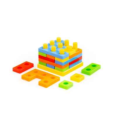 Игрушка развивающая 3D пазл №2, 21 элемент, арт. 95947, производитель Полесье, ISBN 481-0-34409-594-7 № 3